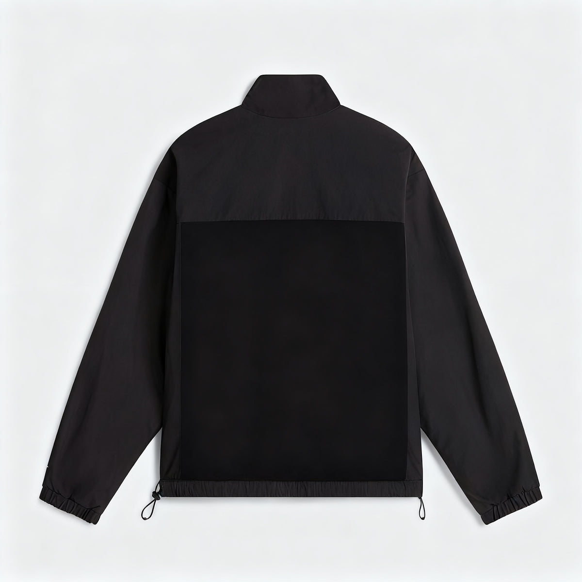 Black Zip-Up Jacket for Men