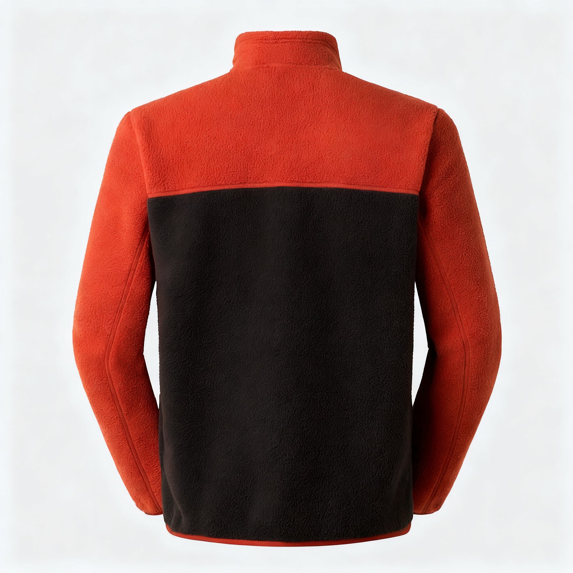 Black Zip-Up Jacket for Men