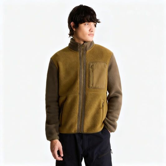 Men's Classic Zip-Up Casual Jacket