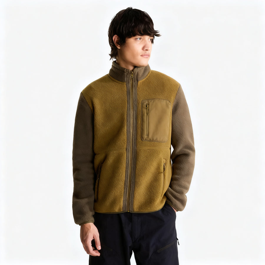 Men's Classic Zip-Up Casual Jacket