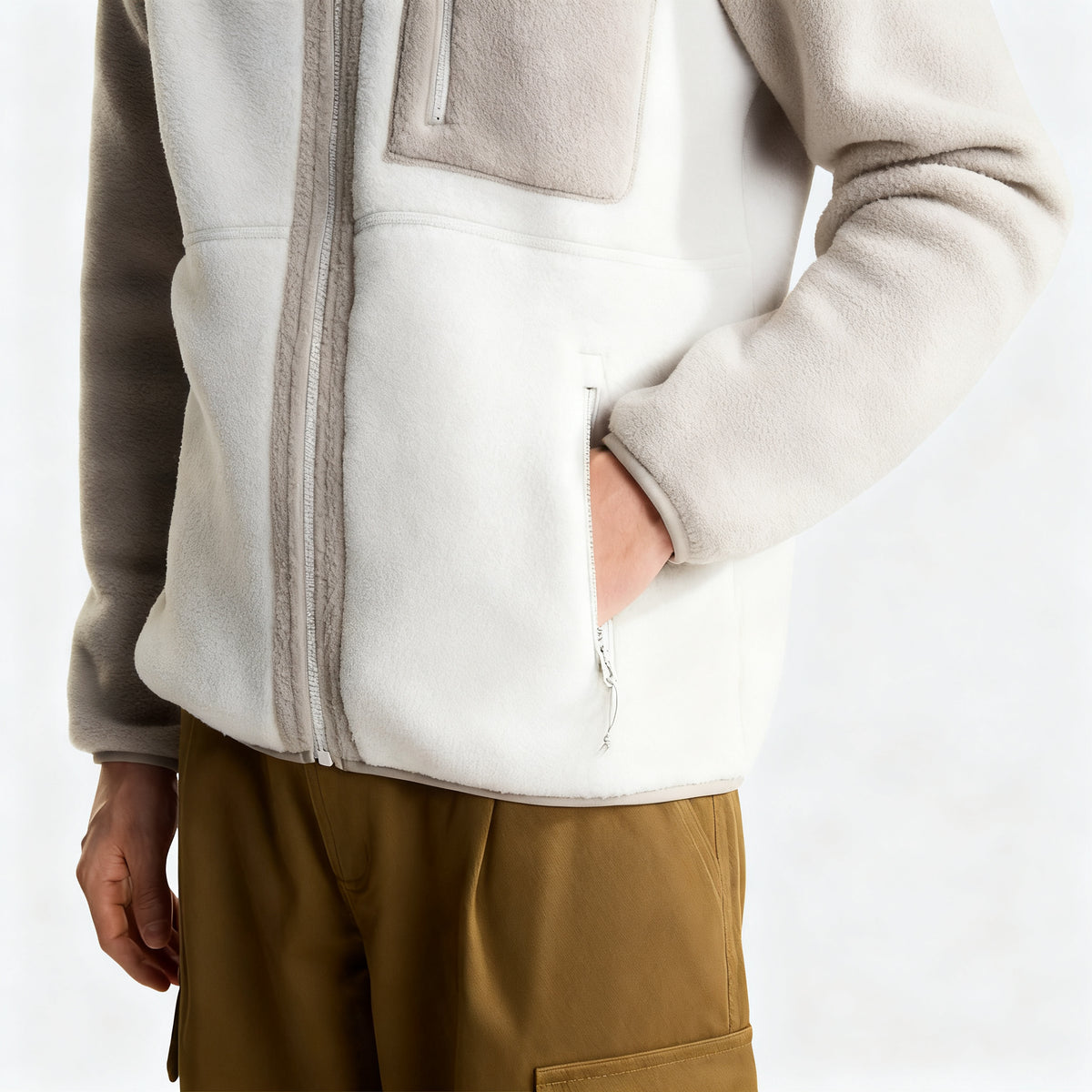 Men's Lightweight Waterproof Zip-Up Jacket