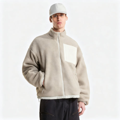 Men's Lightweight Waterproof Zip-Up Jacket