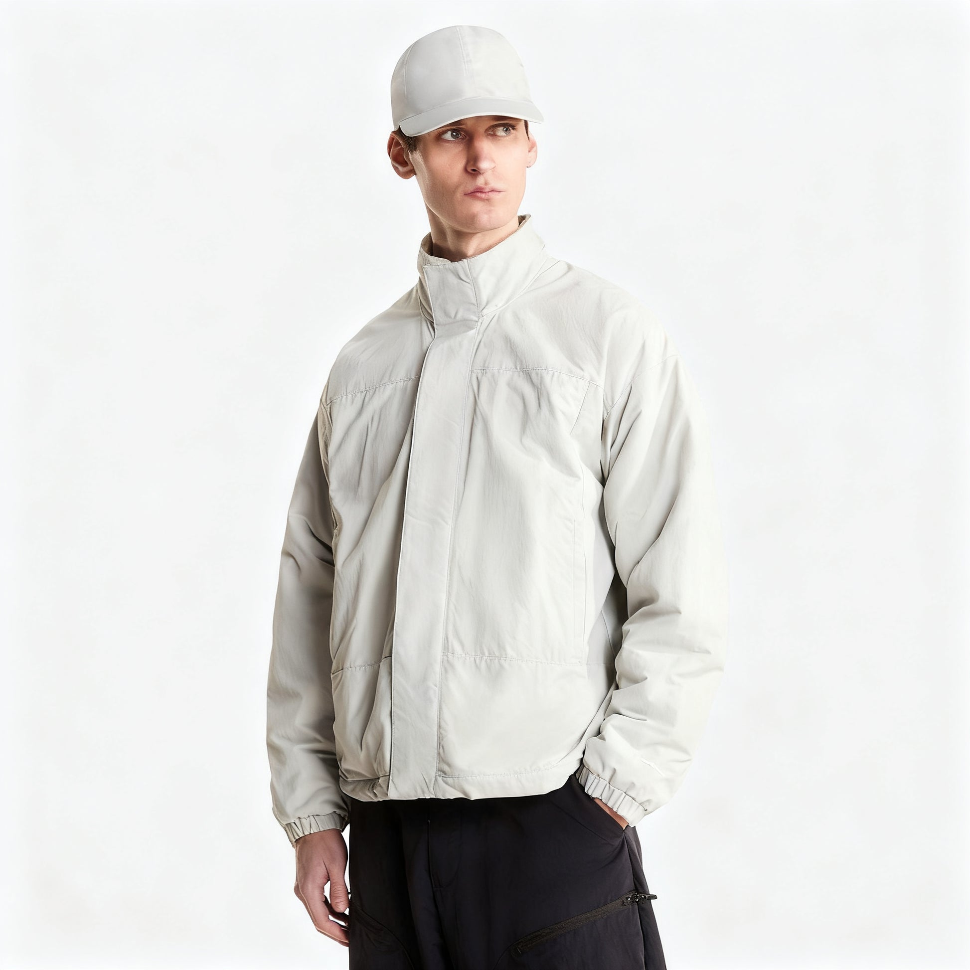 Men's Lightweight Waterproof Zip-Up Jacket