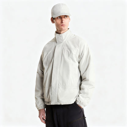 Men's Lightweight Waterproof Zip-Up Jacket