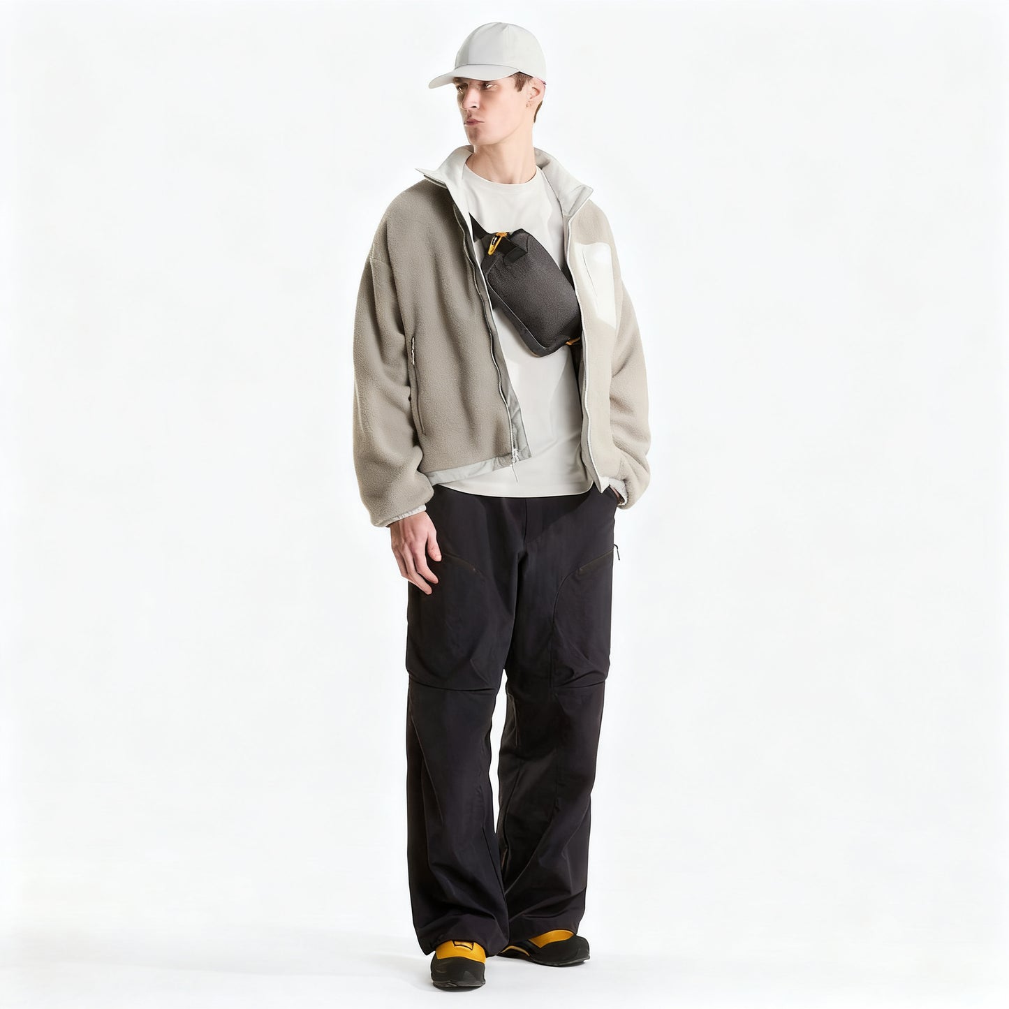 Men's Lightweight Waterproof Zip-Up Jacket