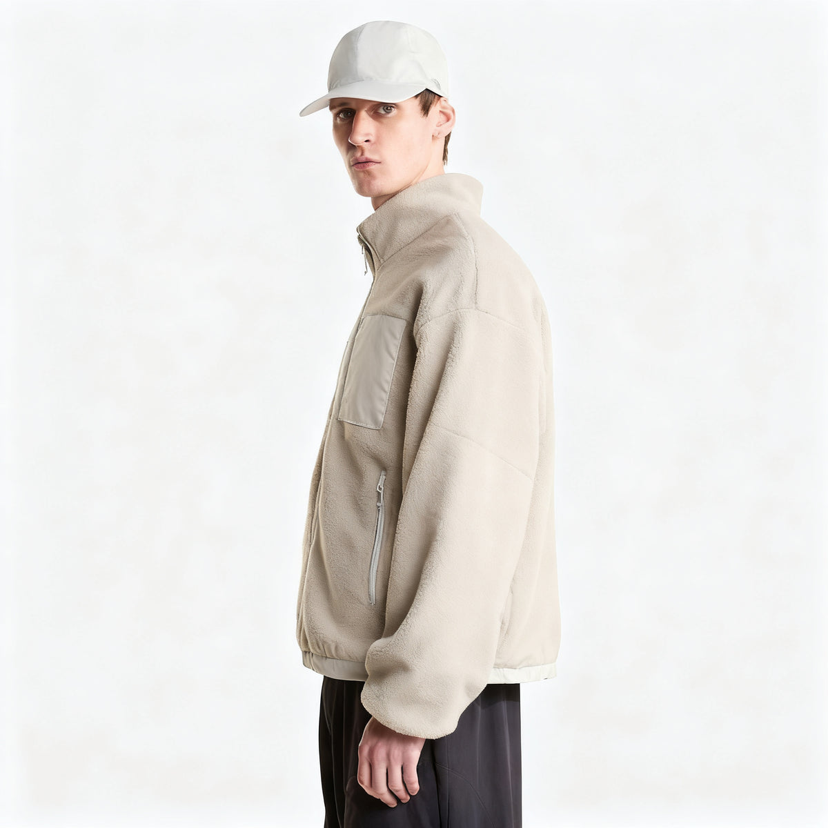 Men's Lightweight Waterproof Zip-Up Jacket