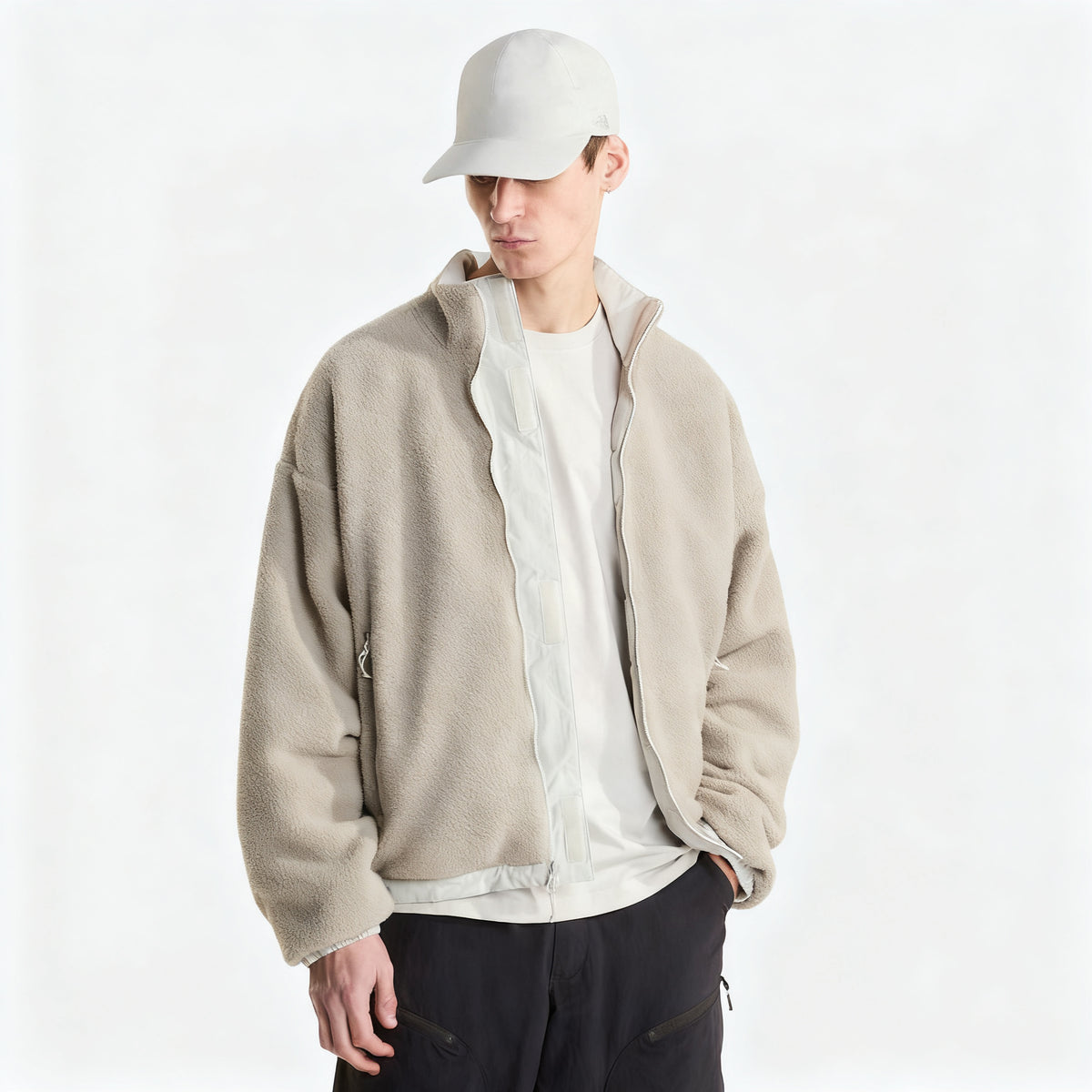 Men's Lightweight Waterproof Zip-Up Jacket