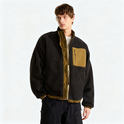 Men's Classic Zip-Up Outdoor Jacket